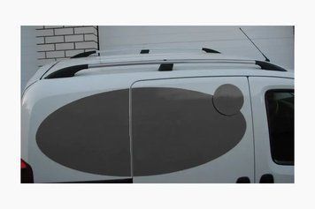 Рейлінги, колір Хром Металеві ніжки Fiat Fiorino/Qubo met020/1 фото