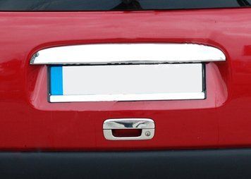 Citroen Berlingo 1996-2008 Накладка над номером (Однодверний, нерж.) 5705052 фото