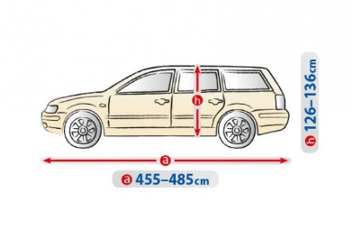 Чехол-тент Mercedes E-class kombi W124 (XL hatchback/kombi) 5-4317-241-2092/228 фото