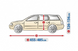 Чехол-тент Mercedes E-class kombi W124 (XL hatchback/kombi) 5-4317-241-2092/228 фото 2