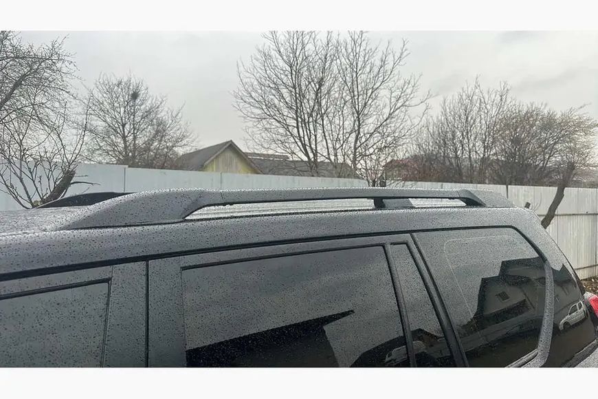 Рейлінги оригінальний дизайн (Сірі, 2 шт) Toyota Land Cruiser Prado 150 lc150-r001s/2 фото