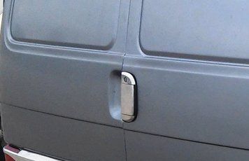 Volkswagen T4 1990-2002 Накладки на задню ручку (нерж) car8264 фото