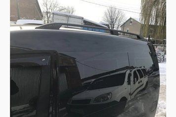 Рейлінги Skyport BLACK Стандартна база Ford Connect 2021- рр. skp464/2 фото