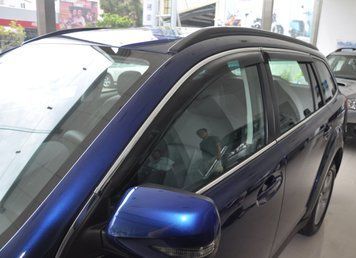 Дефлектор вікна HIC для Peugeot 508 2011- Combi з хром молдингом HIC.PEU28-M фото