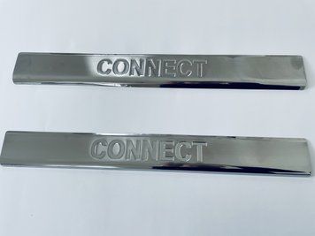 Накладки на пороги Ford CONNECT 2002-2013 2шт (TAN24) 00-00010557 фото
