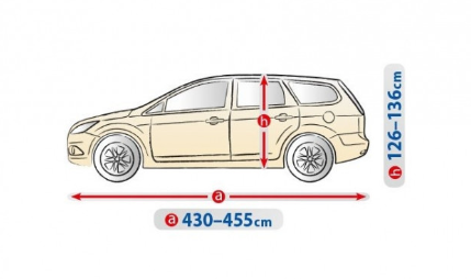 Чехол-тент на Renault Megane IV hatchback (L2 hatchback/kombi) 5-4316-241-2092/343 фото