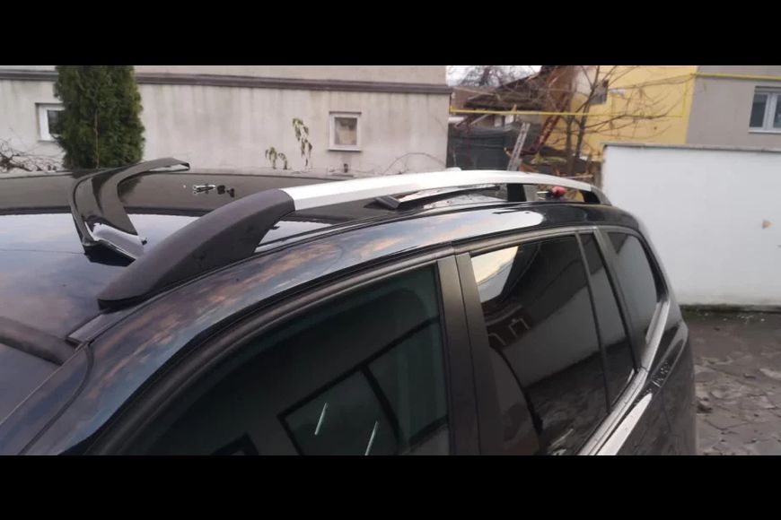 Рейлінги Хром (Для Express ) Пластикова ніжка Renault Kangoo/Express 2021- рр. hpc180/2 фото