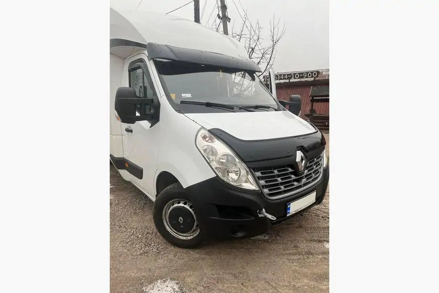 Дефлектор капоту Renault Master 2015-2019 30650714-010409-30010101 фото