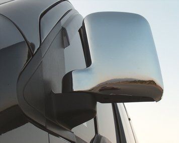 Ford Connect 2010-2013 Накладки на дзеркала варіант №1 (2 шт, пласт) car0038 фото