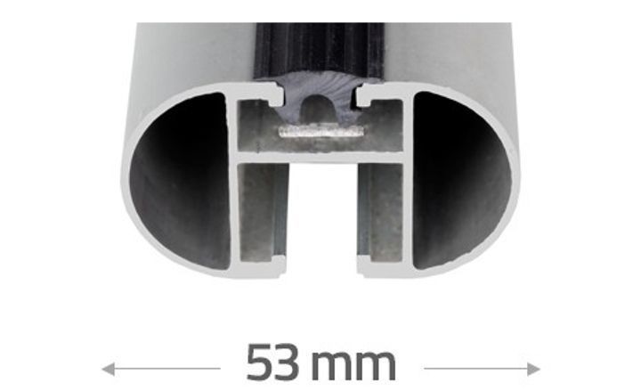 Багажник на гладкий дах для Volvo S60 Cross Country; Sedan 2015-2019 Amos Dramader Aero Plus D6, 1.3 346372992 фото