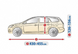Чехол-тент на Ford Focus II kombi 2003-2011 (L2 hatchback/kombi) 5-4316-241-2092/179 фото 2