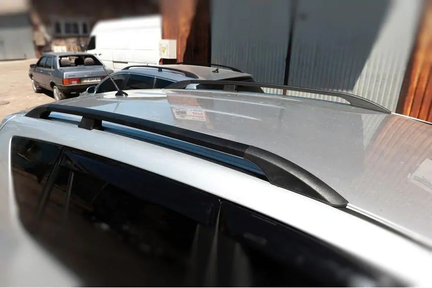 Рейлінги Чорні Турецькі Коротка база, Металеві ніжки Toyota RAV4 2006-2013 рр. met062/2 фото