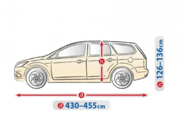 Чехол-тент на Fiat Tipo II hatchback (L2 hatchback/kombi) 5-4316-241-2092/30 фото