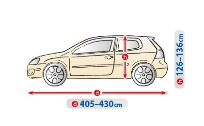 Чехол-тент на Skoda Roomster (L1 hatchback/kombi) 5-4315-241-2092/330 фото