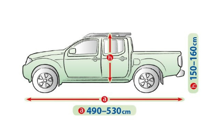 Чехол-тент на Toyota Hilux (XL Pick Up) 5-4129-248-3020/280 фото