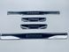 Накладки на пороги для Citroen C4 Aircross (хром-карбон) TAN24 00-00014090/24 фото 1