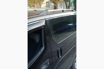 Рейлінги ХРОМ 164 см, Чавунні ніжки Nissan NV200 2009- рр. dd84766/2 фото