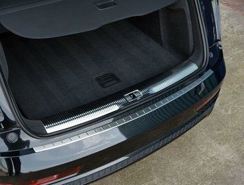 Audi Q3 2011-2019 Накладка на задній бампер OmsaLine (нерж) 1117093t фото