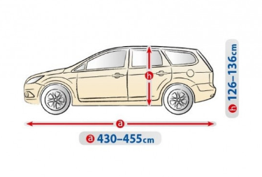 Чехол-тент на Skoda Octavia (I;II) kombi (L2 hatchback/kombi) 5-4316-241-2092/331 фото