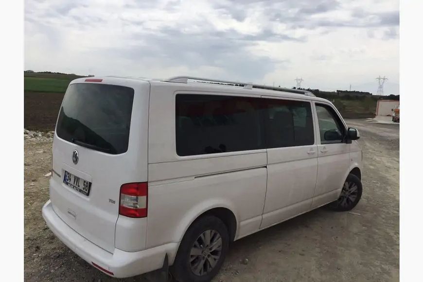 Рейлінги Skyport (білі) Коротка база Volkswagen T6 skp370/2 фото