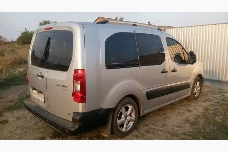Рейлінги хромовані З пластиковими ніжками Citroen Berlingo 2008-2018 рр. hpc062/2 фото