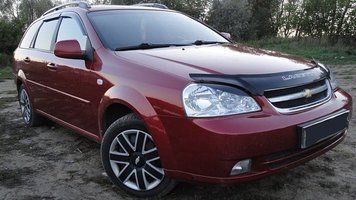 Дефлектор капоту Chevrolet Lacetti 2003-/седан,універсал Vip Tuning CH05 CH05 фото