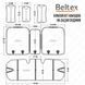 Комплект преміум накидок для сидінь Beltex Chicago BX85500 фото 9