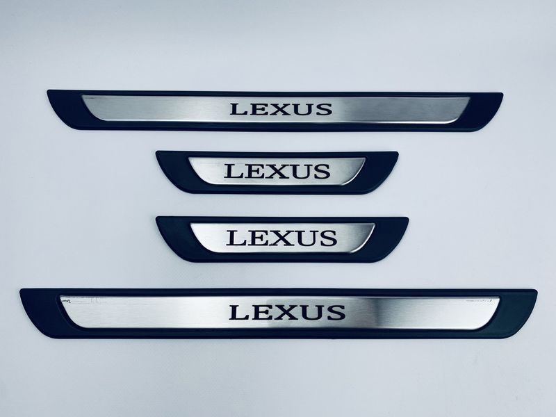 Накладки на пороги для Lexus LS 430 2001+ (хром-пласт) TAN24 00-00014077/12 фото