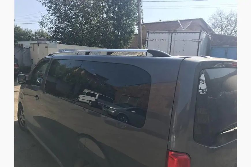 Рейлінги Хром M база, металева ніжка Citroen Jumpy/Dispatch 2017- рр. dd57704/7 фото