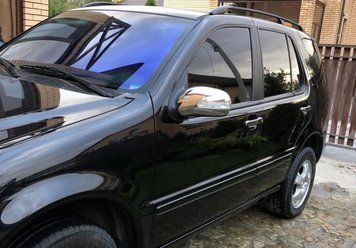 Mercedes ML W163 1998-2005 Накладки на дзеркала (2 шт, нерж.) car00921 фото