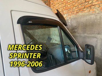 Дефлектори вікон Mercedes Sprinter CDI 1996-2006 накладні (DEFL) Q2 00-00014456 фото