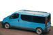 Рейлінги Чорні Довга, Чавунні ніжки Opel Vivaro 2001-2015 рр. met064/1 фото 2