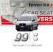 Чoхли модельні Fiat Scudo, P.Expert, C.Jumpy (1+1) 2004-2007рр. (фургон) (1 внутр. підл. у вод., 2 підгол.) FPC06 фото 1