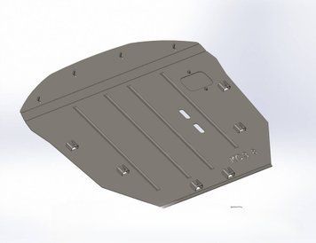 Захист двигуна Chrysler Pacifica (USA) 2016-2020 ЗКСЗ.8 ЗКСЗ.8 фото