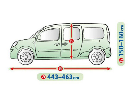 Чехол-тент на Volkswagen Caddy (XL LAV) 5-4137-248-3020/284 фото