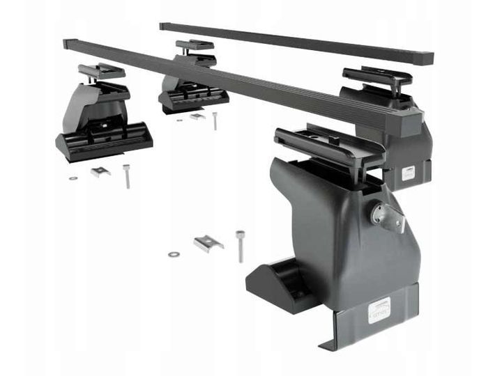 Багажник на гладкий дах для Mercedes Benz CLC (CL203) Coupe 2008-2011 Amos Dramader str Plus D1, 1.3 346373232 фото