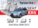 Чохли модельні Seat Ibiza 2008-2012 (універсал) FAVSE14 фото 1