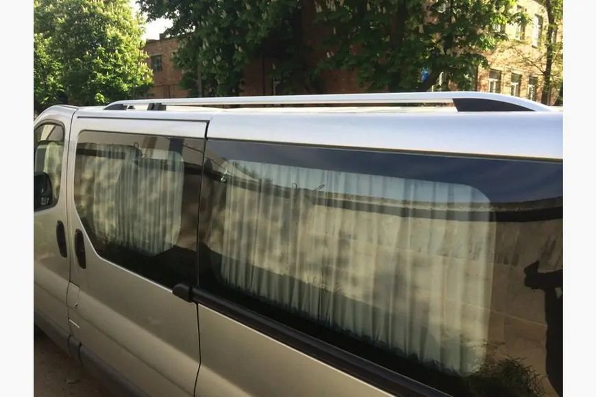 Рейлінг Skyport (сірі) Коротка база Opel Vivaro 2001-2015 рр. skp054/2 фото