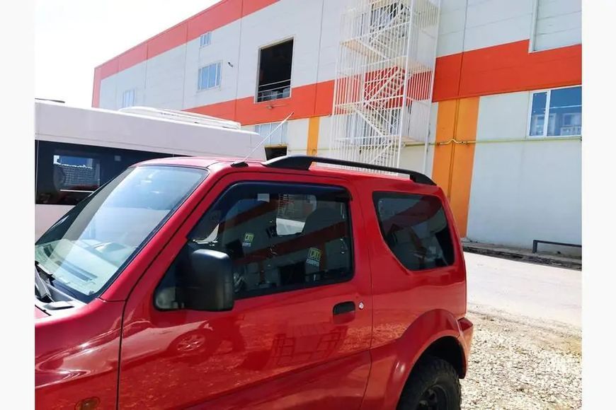 Рейлінги Skyport (чорні) Suzuki Jimny 1998-2018 рр. skp88016/2 фото