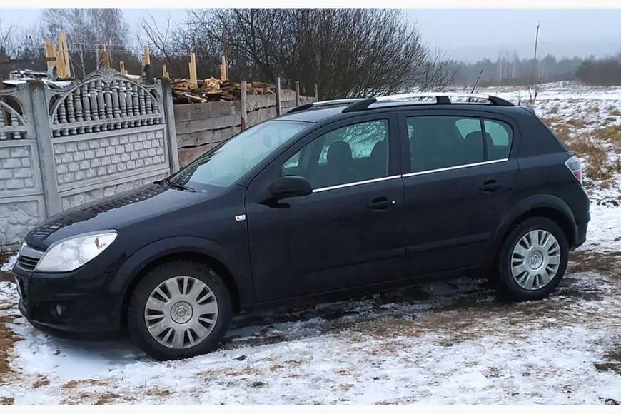Рейлінги алюмінієві (HB, хром) Opel Astra H 2004-2013 рр. hpc483/2 фото