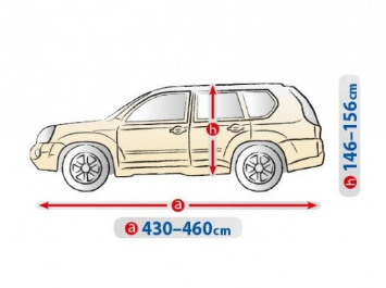 Чехол-тент на Dacia Duster (L SUV/off-road) 5-3962-241-3021/85 фото