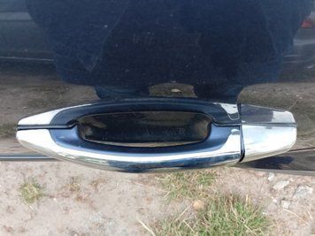 Opel Vectra C 2002-2008 Накладки на ручки (4 шт., нерж) OmsaLine - Італійська нержавійка 5206041 фото