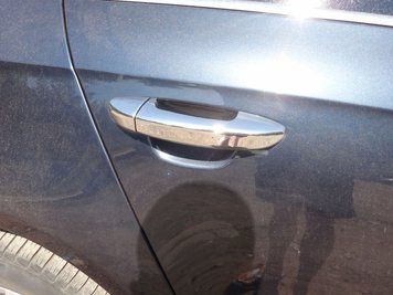 Volkswagen Passat B6 2006-2012 Накладки на ручки (4 шт, нерж) Carmos, Турецька сталь 009vw170205 фото