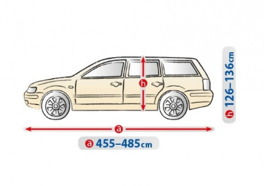 Чехол-тент на Mitsubishi Galant kombi (XL hatchback/kombi) 5-4317-241-2092/235 фото
