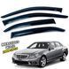Дефлектори вікон Mercedes E-class W-212 2009-2016 Sedan накладні (DEFL) Q2 00-00014453 фото 1