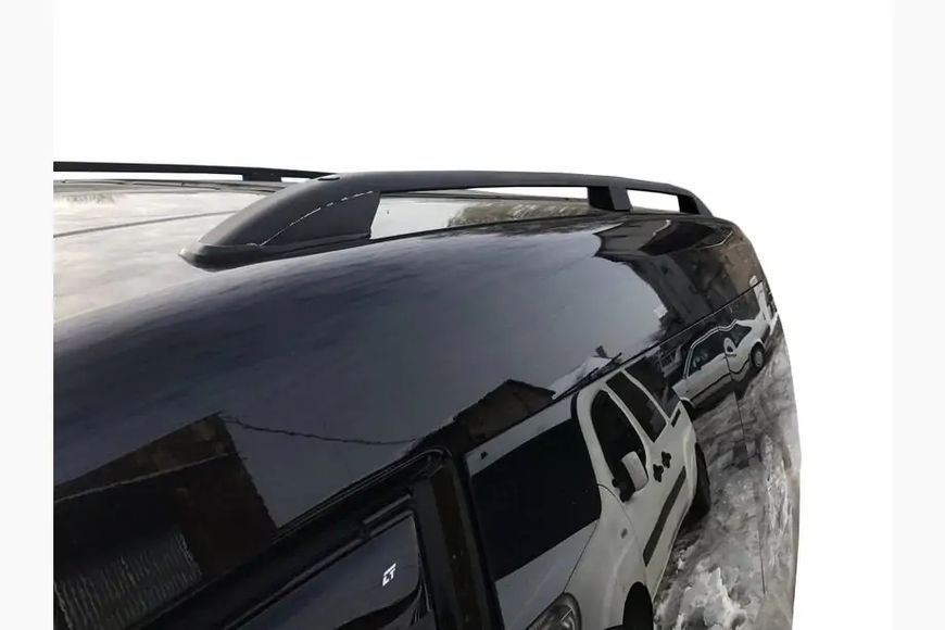 Рейлінги Skyport BLACK Максі база Volkswagen Caddy 2015-2020 рр. skp061/3 фото
