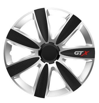 Ковпаки на колеса Elegant GTX carbon black&silver 14" 111513 фото