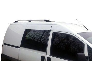 Рейлінги ХРОМ Коротка база, пластикові ніжки Citroen Jumpy 1996-2007 рр. hpc023/3 фото