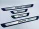 Накладки на пороги для BMW X3 2017+ (хром-пласт) TAN24 00-00014073/15 фото 2