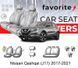 Чохли модельні Nissan Qashqai (J11) 2017-2021 FAVNI51 фото 1